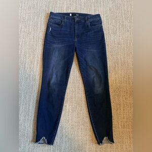 KUT from the Kloth Donna High-Rise Ankle Jeans